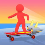 Crazy Skate Race